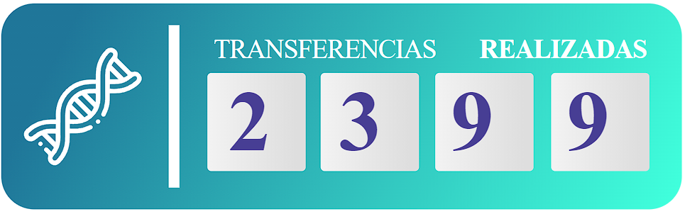 transferencias realizadas dos mil trescientos noventa y nueve